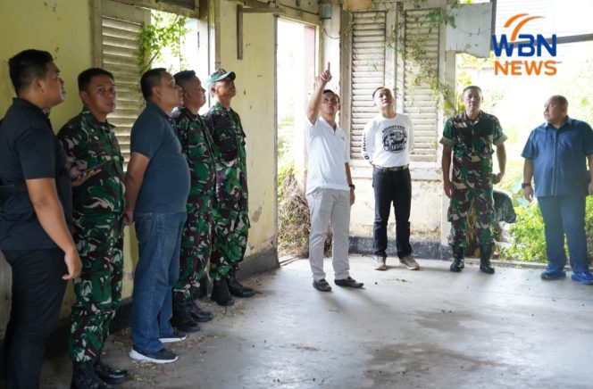 
 Pangdam II/Sriwijaya Tinjau Lokasi Rumah Dinas Untuk Program Dapur Makan Bergizi Gratis